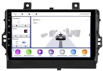Navigation Auto Navigator für Peugeot 2008 II 2 2019-2021 Carplay Bildschirm für Apple/Android Auto/Airplay/Mirror Link, Wireless Touchscreen GPS, 8 Kern 6G+128G