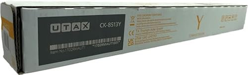 Utax 1t02rmaut0 Toner Laser 20.000 Seiten Gelb Tonerkartusche und Laser – Tonerkartuschen und Laser (gelb, Utax, 4006 CI, 1 Stück (S), Laser Toner, 20.000 Seiten)