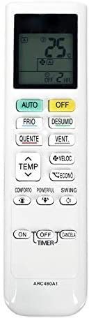 DAIKIN - Mando a distancia para aire acondicionado ARC480A15 ARC480A16 ARC480A17 ARC480A18 ARC480A19 ARC480A20 ARC480A21 ARC480A22 ARC480A1 ARC4800A1 ARCO A2 480A3 ARC480A4 ARC480A5 ARC480A6