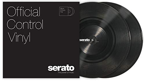 Serato 10 Control Vinyls Schwarz (paar)