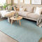 FRAAI | Home & Living Wollteppich - Wise Blau 364 - Wolle - Flachgewebe - Einfarbig - Skandinavisch - Wohnzimmer, Esszimmer, Schlafzimmer - Carpet