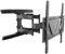 RICOO Supporto TV parete S9544 Girevole Inclinabile Televisore 32-65 (81-165 cm) Staffa universale Televisione LED/Curvo VESA 200 x 200-400 x 400