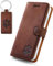 SURAZO Handyhülle für S20 FE Hülle – Premium RFID Echt Lederhülle Schutzhülle mit Pfotenmotiv – Vintage Klappbar Klapphülle Wallet Case mit Standfunktion Handmade für Samsung Galaxy S20 FE 5G