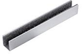 inova Bodenführung zum Kleben 150mm Glasschiebetür Führung Fußboden