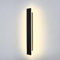 ZTWLEED LED Wandleuchte Innen,12W Wandlampe Innen Moderne Drei Farbtemperaturen 3000K/4000K/6000K Wandleuchte Schwarz für Schlafzimmer Wohnzimmer Korridor Treppenhaus,40CM 110-240V