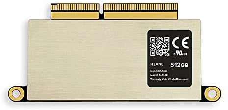 FLEANE MZ17C 512 GB PCIe NVMe SSD para MacBook Pro A1708 2016 2017 Capacidad de actualización (512 GB)