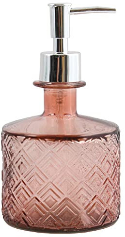Spirella Seifenspender Carmina | mit Pumpe | Flüssigseifen-Spender | Polyresin | 300ml | Langliebig und Robust | Terracotta, Brown, Standard