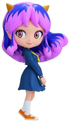 Banpresto Figure Q Posket Lum Uniformver Urusei Yatsura - Anime Ver. (Ver.B) 14 cm BP19777 Multicolor
