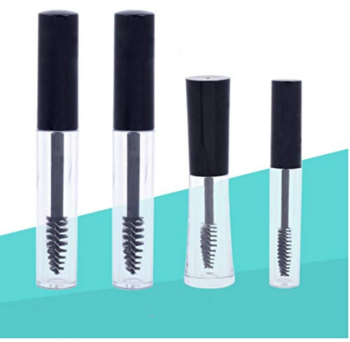 Ericetion 1pcs Fashionable 10ml Empty Black Eyelash Bottles Tube Mascara Cream Vial/Container Refillable Bottles Makeup Tool Accessories
