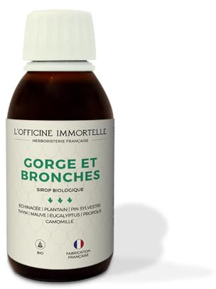 Sirop Gorge et Bronches | Certifié Bio | Made in France