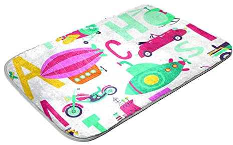 Kunstfell Teppich Fahrzeug Initialen für Schlafzimmer Wohnzimmer