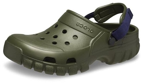 Crocs Unisex Adulto Offroad Sport Clog Zueco, Army Green/Navy, 37/38 EU