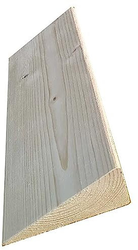 Gtzly Wooden Threshold Ramps for Doorway, Wheelchair Ramp, 4cm/5cm/6cm Rise, Patio Door Shed, Wood Portable Indoor Sweeping Robot Doorways Curb Ramp (Size : 90x10x6cm/35.5x4x2.4in)