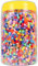 La Manuli Bügelperlen - 5000 Stück im Dose, Midi Größe 5mm, inklusive 2 Pinzetten, Steckperlen, Nachfüllset Bastelperlen Mit jeder Marke Beads kompatibel