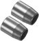 CoCud Emporte-Pièces Ronds en Cuir, Diamètre de 10 mm, Matériau en Acier - (Applications : pour le Travail Du Cuir Diy), 2 Pièces