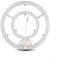 HEIBTENY Fonte di luce da soffitto, 12 W-72 W, rotonda, lampada da soffitto, modulo LED 2835 per SMD, modulo per stoppino, patch (72 W, DOUBLE COLOR)