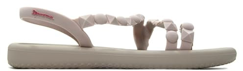 Ipanema - Chanclas de piscina o diario,de pala,100% Goma,playeras antideslizantes,con tiras, para: Mujer color: BEIGE/PINK talla:39