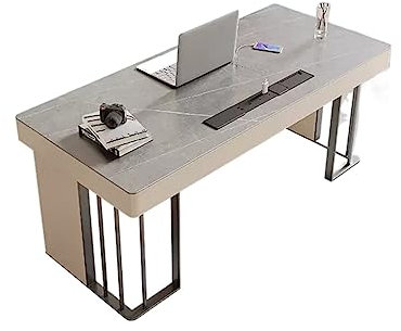 Computertisch Felsplatten-Schreibtisch, PC-Tisch, Home-Studien-Schreibtisch-Kombination, kleiner Haushalt, minimalistischer Schreibtisch, Werkbank, Büro, Boss-PC-Tisch Eine Tabelle zum Aufstellen von