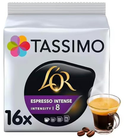 16 dosettes L'OR Espresso intense LOT DE 4 PAQUETS