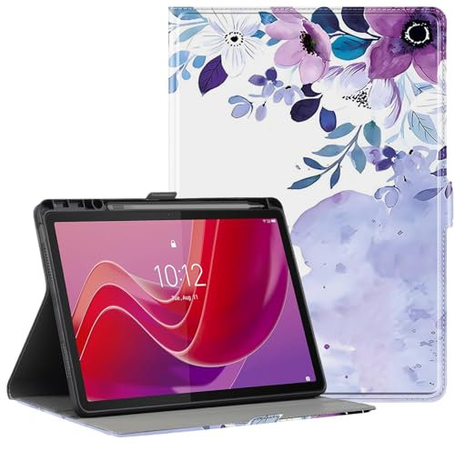 Derwere Cover per Lenovo Tab M11 con Portapenne,Ultra Sottile Magnetica Custodia Tablet per Lenovo Tab M11 11 Pollici,SCH