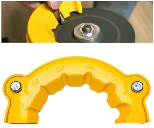 WAXCMXYH 2025 New Drill Bit Sharpener, Drill Bit Grinding Attachment, Drill Sharpener for All Bits, Multipurpose Drill Bit Grinding, Professional Grinding Tool for Bench Grinder Sharpening Jig