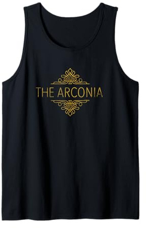 Only Murders in the Building The Arconia Gold Logo Débardeur