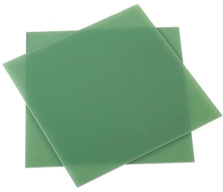 Plaque époxy, feuille composite en fibre de verre, 1 pièce, plaque époxy vert clair G10, panneau en résine époxy 3240, fibre de verre FR-4 for imprimante 3D, épaisseur 0,5 mm, 1, 1,5, 2, 3, 4, 5 mm (5