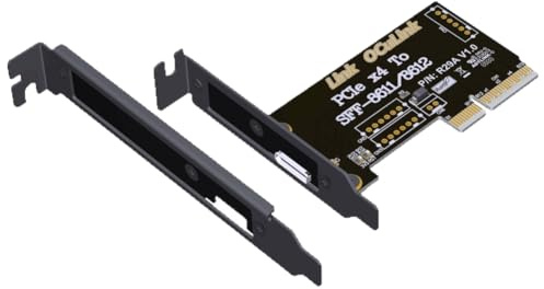 Koolenry PCIe4.0 X4 to SFF-8611/8612 Adapter Card PCIe X4 4.0 External High-Speed Expansion Interface External Support Chassis