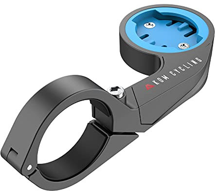 KOM Cycling Wahoo Elemnt Roam & Elemnt Bolt Out Front Handlebar Mount from Bike Mount Designed for Wahoo Elemnt, Roam, Elemnt Bolt, & Elemnt Mini (Wahoo Aero)