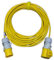 Marten 110v 16a Extension Lead 1.5mm Arctic Yellow (15m)