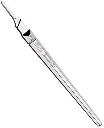 Swann Morton Standard Scalpel Handles, No.3 No.3L, No.4, No.4L, No.5B, No.7, No.9, No.B3, No.B3L, Made in UK (No.B3)