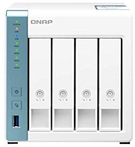 QNAP TS-431P3-2G - Servidor NAS (4 bahías, 12 TB, 4 discos duros de 3 TB)