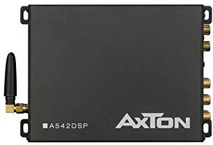AXTON A542DSP: 4-Kanal Verstärker mit DSP, 4 x 52 Watt, Endstufe mit App-Steuerung, Bluetooth Audio Streaming, Hi-Res Audio optional