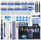 Set Cacciaviti Precisione, YOVOCA 90 in1 Kit Cacciavite di Riparazione Professionali Magnetico con Magnetizzatore per Orologio, Occhiali, iPhone, iPad, Smartphone, PC, Laptop, Tablet, Elettronica