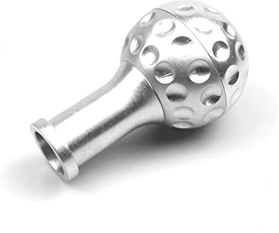 Schaltknauf 5 6 Gang Universal Schaltknauf Silber Aluminium Golfball Auto Handhebel Zubehör