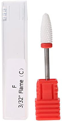 Amoladora de uñas con punta de cerámica, 4 tipos, taladro eléctrico para manicura, accesorios para herramientas de pedicura, removedor de Gel, Lima rotativa, cabezal de pulido plano redondo, accesorio