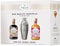 Tails Cocktails Cocktail Shaker Set in Gift Box, Including Passion Fruit Martini Cocktail & Espresso Martini Cocktail, Serves 8 Bar-Quality Cocktails, 14.9% ABV, 2 x 50cl / 500ml