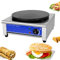 Crêpière Électrique Ronde, Dispositif Professionnel Crêpière, 40cm, Température Ajustable, avec Plaque Chauffante Anti-Adhésive, pour Crêpes Sucrées, Galettes Salées, Pancakes et Omelettes,Style1