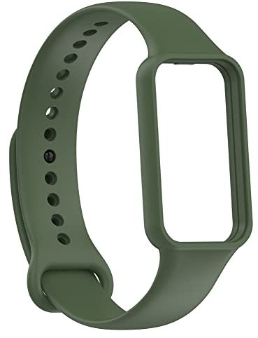 Tyogeephy Compatibile con Amazfit band 7 Cinturino, Morbido Silicone Sport Cinturino per Uomini Donne
