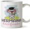 MUGFFINS Tazas para HERMANA - En Español - Koalificado/koalificada - 11 oz / 330 ml - Regalo original y divertido