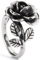 Trollbeads ROSA DEL CUORE ANELLO TAGRI-00525, Argento sterling, Nessuna pietra preziosa