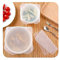 3Pcs(L+M+S) Cling Film Silicone Wrap Seal Cover Food Storage Covers Reusable Stretch Cling Film Kitchen Tools for vegetable and fruit food storage