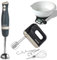 Salter COMBO-8900 Marino Immersion Blender & Hand Mixer Set – With 5KG Digital Kitchen Scale & 1.25L Dishwasher Safe Measuring Bowl, Detachable Stainless Steel Rod & Blade, Beaters/Dough Hooks, Blue