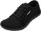 ASHION Breite Barfuss Schuhe Damen Herren Barfußschuhe Minimalistische Traillaufschuhe Running Walking Schuhe,B Schwarz 40 EU