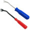 Lowats Arrache Clous 2 Pièces Extracteur de Clous Extracteur de Clous en U Kit de Tire Clous Tack Lifter Tack Puller Tool Outil Extraction de Pointes pour Démontage de Clou