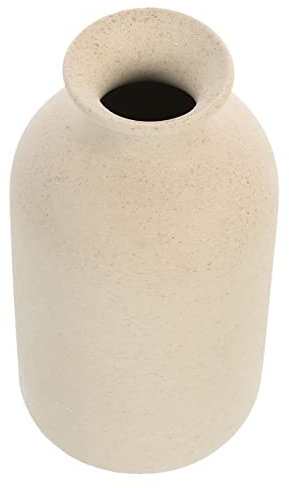 TOPBATHY 1Stk dekorative Vase aus Keramik Keramikvase einfache Blumenvase Blumendekorationen Vintage-Dekor Töpfe für Pflanzen Vase in runder Form Desktop-Dekor gefrostet Blumentopf Anlage