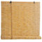 Roller Windows Blinds Bamboo Roll Up Blinds For Outdoor Patio,Wide 25cm-165cm Light Filtering Cordless Bamboo Shades Blinds Privacy For Backyard Porch Pergola Sunshades (Color : Natural White line)