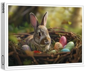 raxxa Premium-Puzzle | Osterhase Öhrchen | 1000 Teile