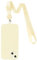 Funda Silicona con Cuerda para Apple iPhone 14 6,1,Carcasa Suave TPU Case con Correa Colgante Ajustable Collar Correa de Cuello Cordón Cadena para Colgar la Mayoría de los Smartphones,1