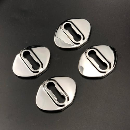 XMNTHPWC Edelstahl Autotürschlossabdeckung Für H&onda CH-R 2016-2017 Autotürschloss Schutzabdeckung, dekoratives Außenzubehör